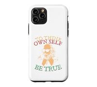 Custodia per iPhone 11 Pro To Thine Own Self Be True.. Shakespeare in Sunglasses Hamlet