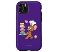 Custodia per iPhone 11 Pro Tom and Jerry Macaron Love