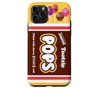 Custodia per iPhone 11 Pro Tootsie Roll Pops Vintage Wrapper Ad with Illustration Candy