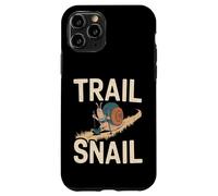 Custodia per iPhone 11 Pro Trail Snail - Divertente gioco di parole
