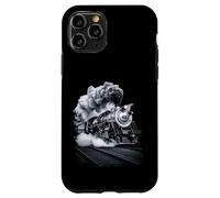 Custodia per iPhone 11 Pro Treno a vapore che ruggisce nella notte