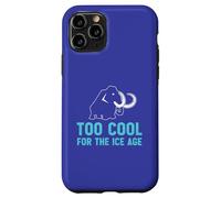 Custodia per iPhone 11 Pro Troppo cool per l'era glaciale divertente amante dei mammut lanosi