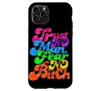 Custodia per iPhone 11 Pro Trust No Man Fear NoOne - Design audace