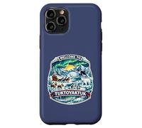 Custodia per iPhone 11 Pro Tuktoyaktuk Territori del nord-ovest del Canada Arte dell'Oceano Artico