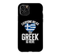 Custodia per iPhone 11 Pro Tutti Relax il greco è qui divertente greco
