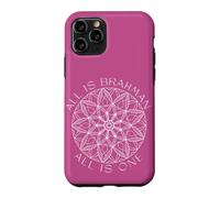 Custodia per iPhone 11 Pro Tutto è Brahman, Tutto è Uno, Yoga Unità Mandala Art