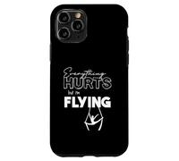 Custodia per iPhone 11 Pro Tutto fa male ma sto volando aerea Lyra, sete, cerchio