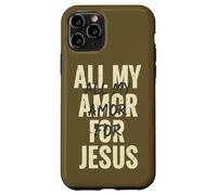 Custodia per iPhone 11 Pro Tutto il Mio Amor per Gesù Amore Fede Religioso