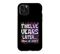 Custodia per iPhone 11 Pro Twelve Years Later Class of 2027 Senior Graduation Funny