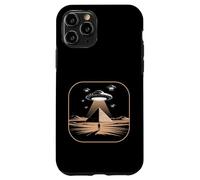 Custodia per iPhone 11 Pro UFO Piramide Aliena Antico Mistero Rapimento Spazio Uomini Donne