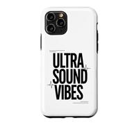 Custodia per iPhone 11 Pro Ultrasound Tech Scheletro Sonografo Umorismo