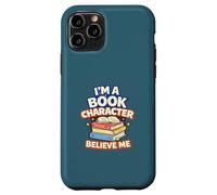 Custodia per iPhone 11 Pro Umorismo da topo di biblioteca, Lettura di umorismo Libro Nerd Barzellette