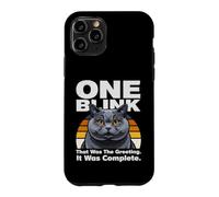 Custodia per iPhone 11 Pro Un battito di ciglia che è stato il saluto che era un gatto completo