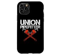 Custodia per iPhone 11 Pro Union Pipefitter idraulico Viaggio Steamfitter
