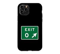 Custodia per iPhone 11 Pro Uscita 0 Zero Cape May NJ New Jersey Shore Parkway Sign