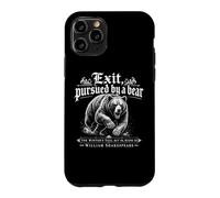 Custodia per iPhone 11 Pro Uscita perseguita da un orso Il racconto d'inverno William Shakespeare