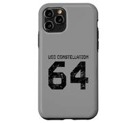 Custodia per iPhone 11 Pro USS Constellation CV-64 - Portaereo stile invecchiato