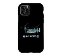 Custodia per iPhone 11 Pro V/STOL aereo militare americano V22 Osprey