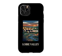 Custodia per iPhone 11 Pro Valle della Loira Francia Castello Vigneto Viaggi Art