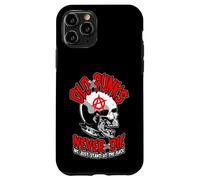 Custodia per iPhone 11 Pro Vecchi punk non muoiono mai punk rock musica mohawk teschio
