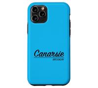 Custodia per iPhone 11 Pro Vecchia scuola New York Retro Canarsie Brooklyn Quartiere