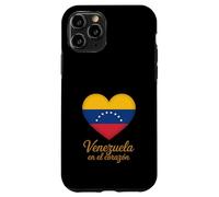 Custodia per iPhone 11 Pro Venezuela en el Corazon Orgullo, Amor y Raíces Venezolanas