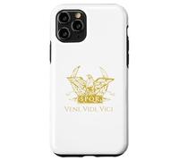 Custodia per iPhone 11 Pro Veni Vidi Vici - Citazione latina Giulio Cesare - Roma antica