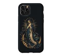 Custodia per iPhone 11 Pro Vergine Maria Cattolica Fede Preghiera Madre Benedetta