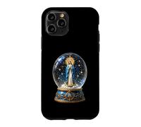 Custodia per iPhone 11 Pro Vergine Maria Celeste Preghiera Orb Cattolico Sacra Icona Arte