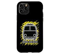Custodia per iPhone 11 Pro Viaggia e goditi Vintage Van Retro Road Trip