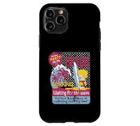 Custodia per iPhone 11 Pro Vintage Beach Surf Aspettando l'onda