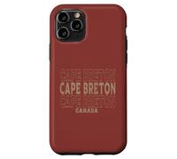 Custodia per iPhone 11 Pro Vintage Cape Breton Canada