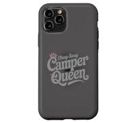 Custodia per iPhone 11 Pro Vintage Classy CAMPER QUEEN RV Besties Campeggio Quinta Ruota