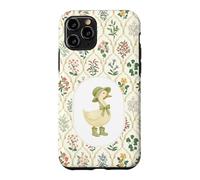 Custodia per iPhone 11 Pro Vintage Cottagecore Duck Dainty Whimsy Garden