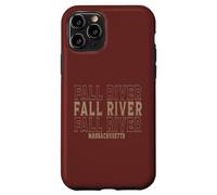 Custodia per iPhone 11 Pro Vintage Fall River Massachusetts