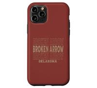 Custodia per iPhone 11 Pro Vintage Freccia Rotta Oklahoma