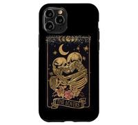 Custodia per iPhone 11 Pro Vintage Goth Tarot Card The Lovers Dark Academia Aesthetic