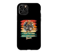 Custodia per iPhone 11 Pro Vintage I may be old ma ho avuto modo di vedere tutte le band più cool