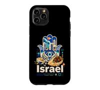 Custodia per iPhone 11 Pro Vintage Israele Viaggio Souvenir Landmark Gift