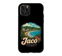 Custodia per iPhone 11 Pro Vintage Jaco Costa Rica Viaggio Souvenir Regalo