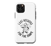 Custodia per iPhone 11 Pro Vintage mangio hot dog per la forma 4 luglio Retro Mens