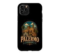 Custodia per iPhone 11 Pro Vintage Palermo Italia Viaggio Souvenir Regalo