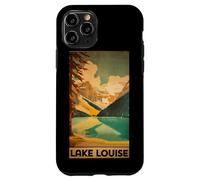 Custodia per iPhone 11 Pro Vintage Parco Poster di Lake Louise