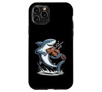 Custodia per iPhone 11 Pro Violino Shark Musica Classica Violino Suonatore Shark Violinista