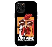 Custodia per iPhone 11 Pro Vitus Catholic Saint Snooze Divertente Cool Gallo