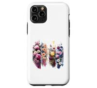 Custodia per iPhone 11 Pro Vivace acquerello floreale Bloom Bouquet Art