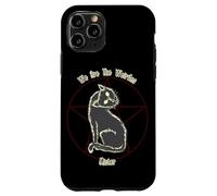 Custodia per iPhone 11 Pro We Are The Weirdos Mister Black Cat Pentagram Witchcraft
