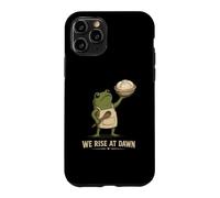 Custodia per iPhone 11 Pro We Rise At Dawn Cottagecore Frog - Paniere a lievitazione naturale
