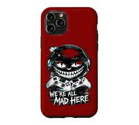 Custodia per iPhone 11 Pro We're All Mad Here Dual Controller Glitch Gamer Smile