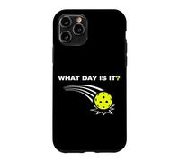 Custodia per iPhone 11 Pro What day is it? Divertente giocatore di pickleball